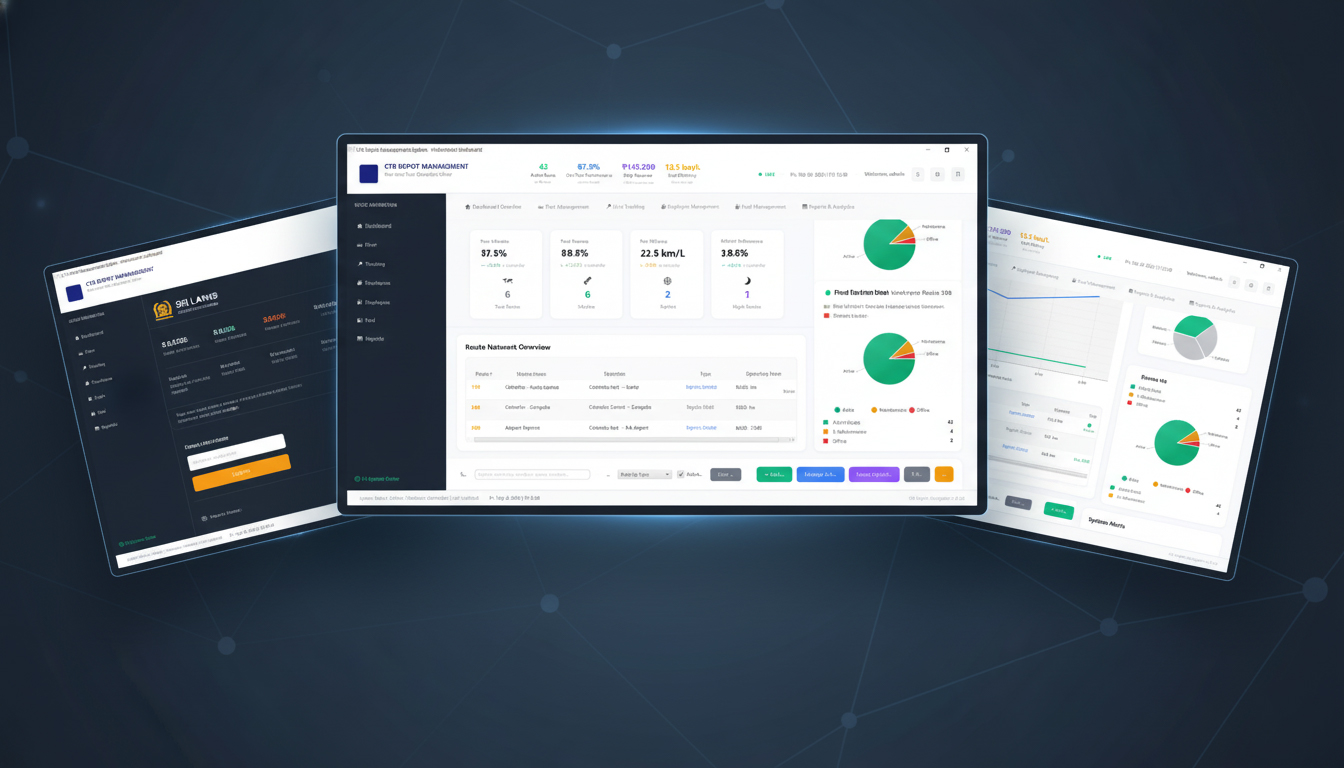 Depot Management & GPS Tracking — Management system